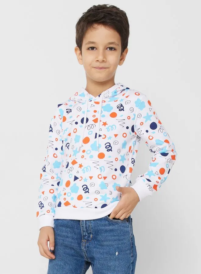 Pinata Boys All Over Printed Hoodie With Pocket