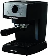 Ariete 1366/50 Coffee Machine Picasso, Black