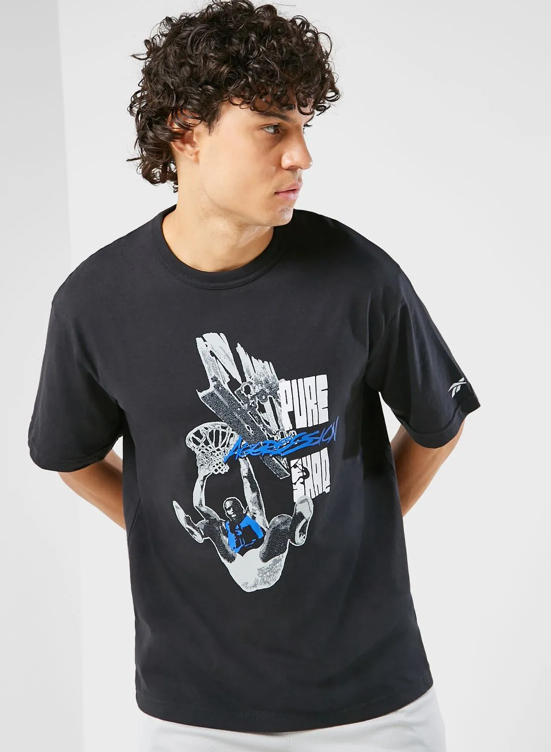 Reebok Basketball Shaq Graphic T-Shirt