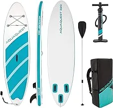 INTEX | Aqua Quest 320 Adult SUP | Inflatable Stand-Up Paddleboard | 320 cm x 81 cm x 15 cm | For Adults weighing up to 150kg