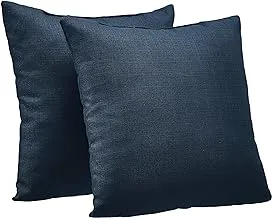 Amazon Basics 2-Pack Linen Style Decorative Throw Pillows - 18