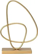 Stratton Home Decor Gold Abstract Tabletop Sculpture (S30878)