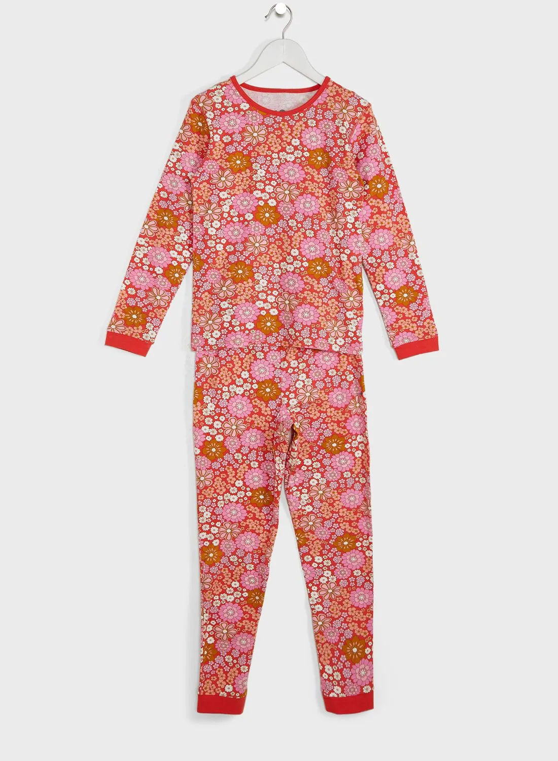 Cotton On Kids Printed T-Shirt + Pyjama Set