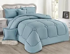 Ourz King Nefrain Solid 6pc Duvet Set (SSFK-05)