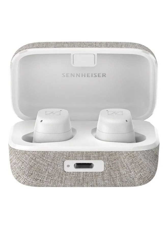 Sennheiser Momentum True Wireless 3 Earbuds Bluetooth in Ear Headphones for Music and Calls with Adaptive Noise Cancellation White