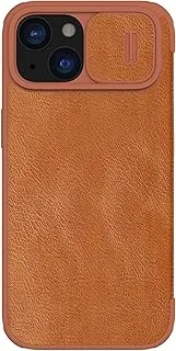 Qin Pro Leather Case For Apple iPhone 15 (2023) - Brown