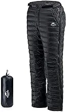 Naturehike Double-sided zipper thermal down pants black/L