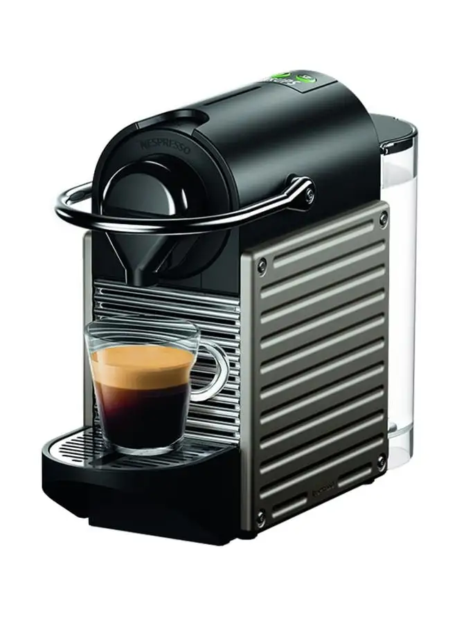 NESPRESSO Nespresso Original Pixie Titanium, Coffee Machine 0.7 L 1260 W ‎C61-ME-TI-NE2 Titanium