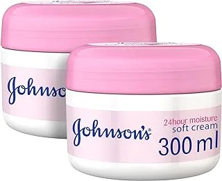 Johnson's 24H SOFT BODY Cream 300ml 1+1 Free