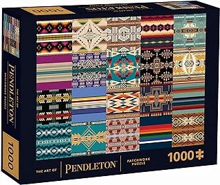 The Art of Pendleton Patchwork 1000-Piece Puzzle