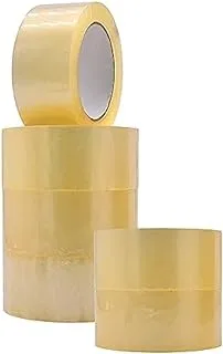 Clear Packaging Tape, 2 Inch x 100 Yards Heavy Duty Strong Packing Tape for Sealing Parcel Boxes Moving Boxes Houses Large Mailing Bags Office Supplies [6 Rolls]