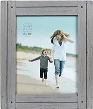 Prinz Homestead Distressed Wood Frame, 8 by 10-Inch, Gray