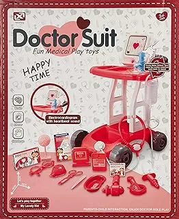 Doctor Suit Multi-Functional Doctor and Nurse Playset for Kids