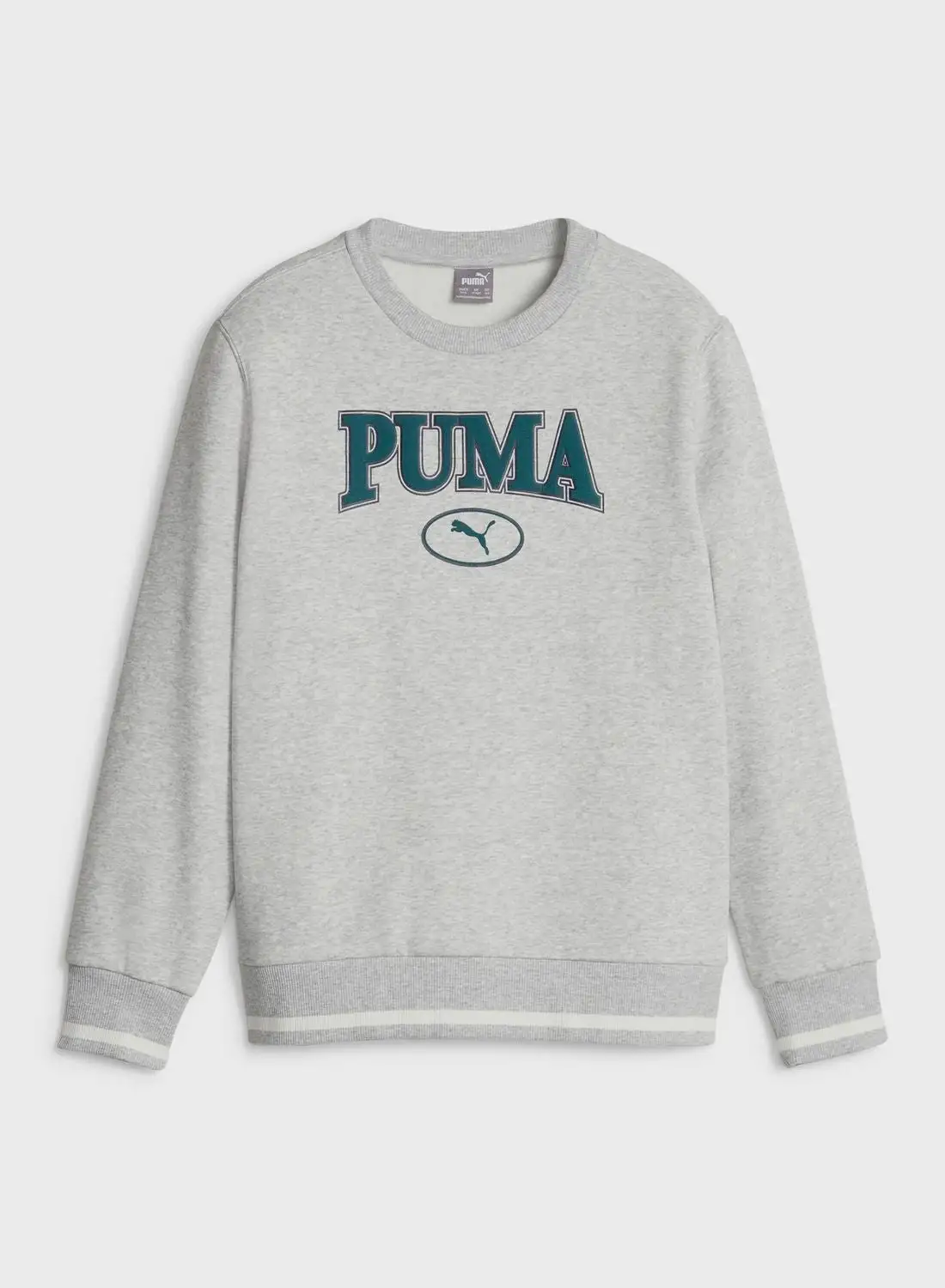 PUMA Kids Squad Round Fl Sweatshirt