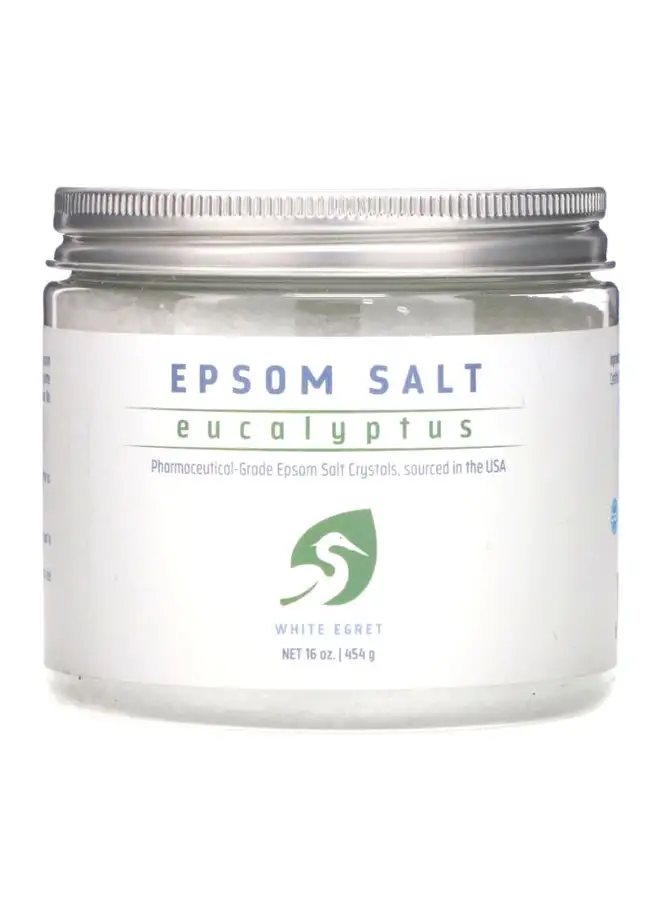 White Egret Personal Care White Egret Epsom Salt, Eucalyptus 454g