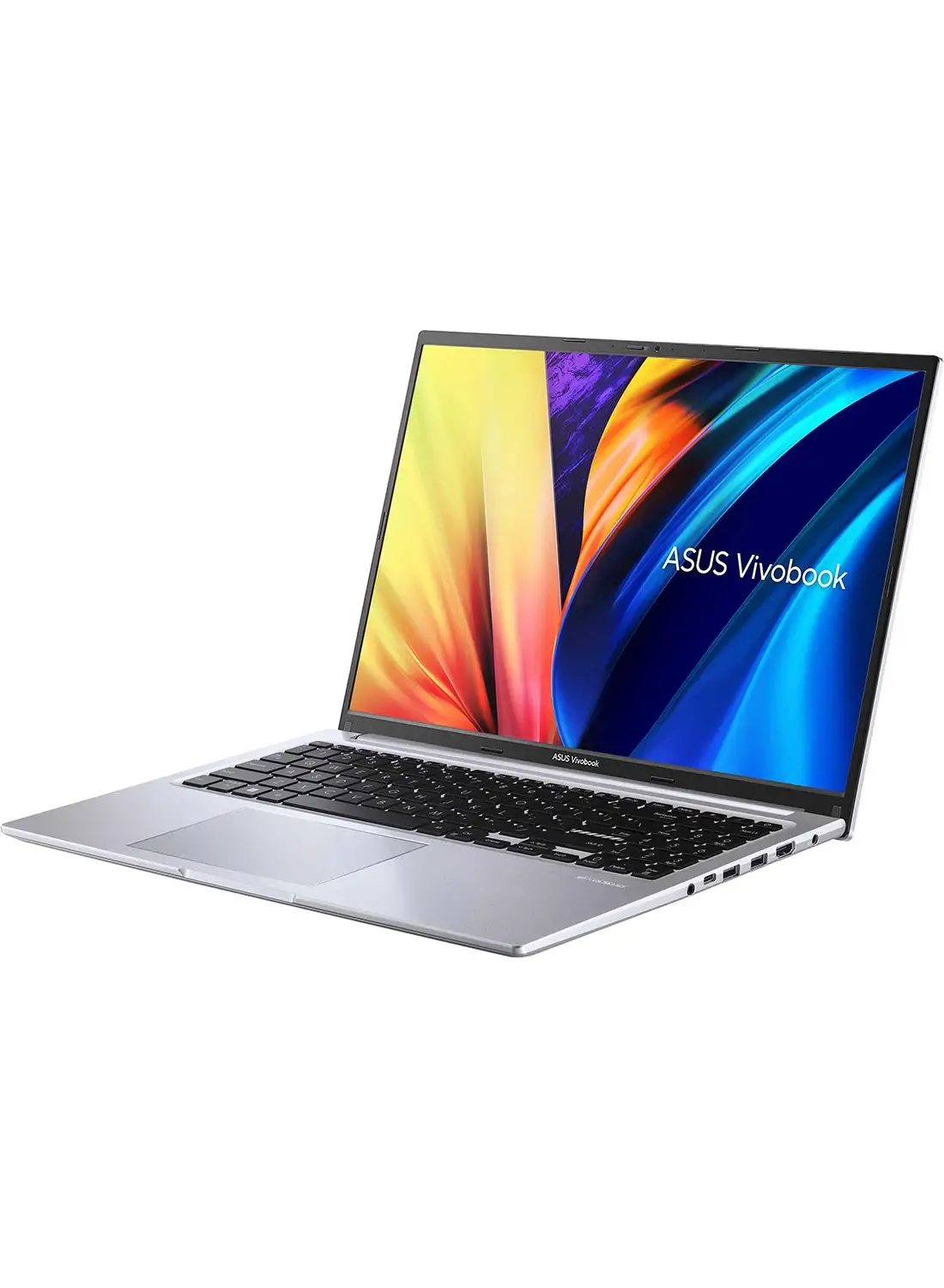 ASUS VivoBook Laptop With 16-Inch WUXGA Display, Core i3-1215U Processor/8GB RAM/256GB SSD/Winodws 11/Intel UHD Graphics English/Arabic Transparent Silver