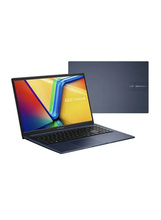 ASUS VivoBook Laptop With 15.6-Inch Display, Core i5-1335U Processor/8GB RAM/512GB SSD/Winodws 11/Intel UHD Graphics English/Arabic Quiet Blue
