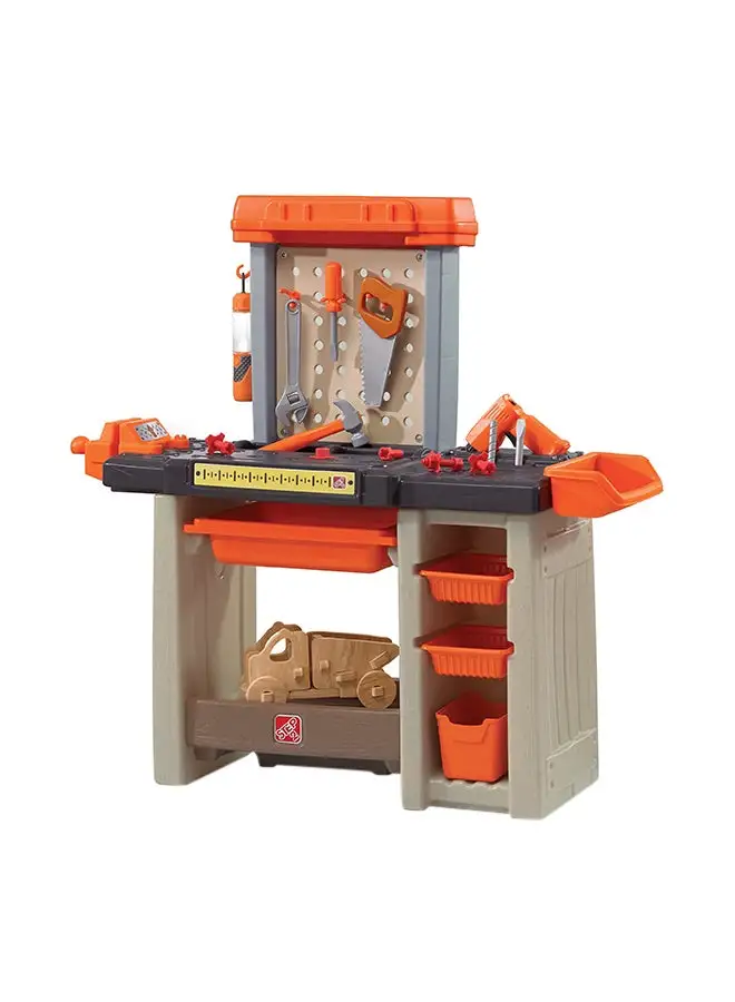 Step2 Handyman Workbench For Kids Orange 90x92x33cm