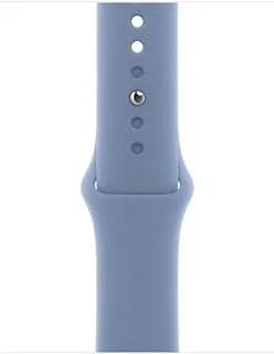 حزام ساعة أبل - حزام رياضي - 41 ملم - أزرق شتوي - S/M