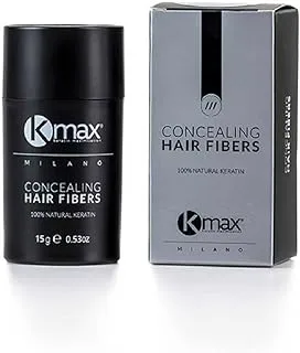 Kmax Natural Keratin Hair Fibers - Dark Brown 15g