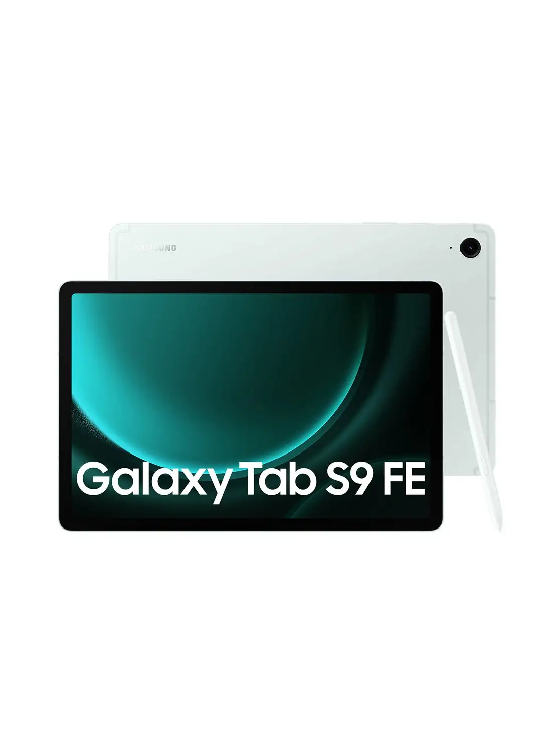 Samsung Galaxy Tab S9 FE Mint 6GB RAM 128GB 5G - إصدار الشرق الأوسط