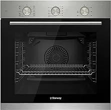 Starway Steel Built-in Electric Oven with Mechanical Control, Grill and Air Fryer, 73 Liter Capacity