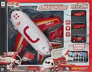 Generic Police Plane Toy, Red