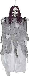 قلادة دمية فيستاس جيركا بشعر أرجواني، مقاس 90 سم، متعددة الألوان