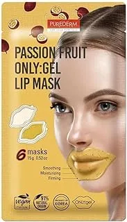 Purederm Passion Fruit Lip Gel Mask 15 g (Pack of 6)