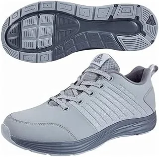 Peak E84687H Running Shoes for Men, Size E42, Sliver/Grey