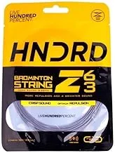 Hundred 63-Z Badminton String, Steel Grey