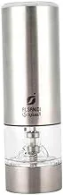 ALSANIDI, electric coffee grinder, Small Coffee grinder for trips, Silver, Size 5.5*5.5*22 Cm