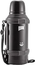 DPT, Hot and cold Stainless steel Thermos for tea and coffee, Tea and coffee Thermos for trips, Black, capacity 2 L