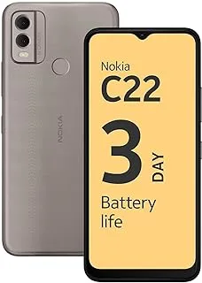 Nokia C22 4GB + 4GB Virtual RAM and 128GB Storage Smartphone, Sand