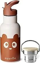 Nuuroo Bertil Water Bottle, 350 ml Capacity, Caramel Cafe