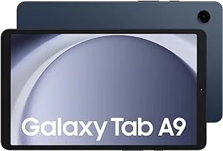 Samsung Galaxy Tab A9 LTE Android Tablet, 4GB RAM, 64GB Storage, Navy (KSA Version)