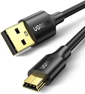 UGREEN Mini USB Cable USB 2.0 Type A to Mini B Cable Male Cord Compatible for Hero 3+, Hero HD, PS3 Controller, Cell Phones, MP3 Players, Dash Cam, GPS Receiver, PDAs etc - 1Meter