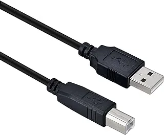 USB 2.0 Cable A Male to B Male Cable for Printer Scanner - 6 Feet/1.8M