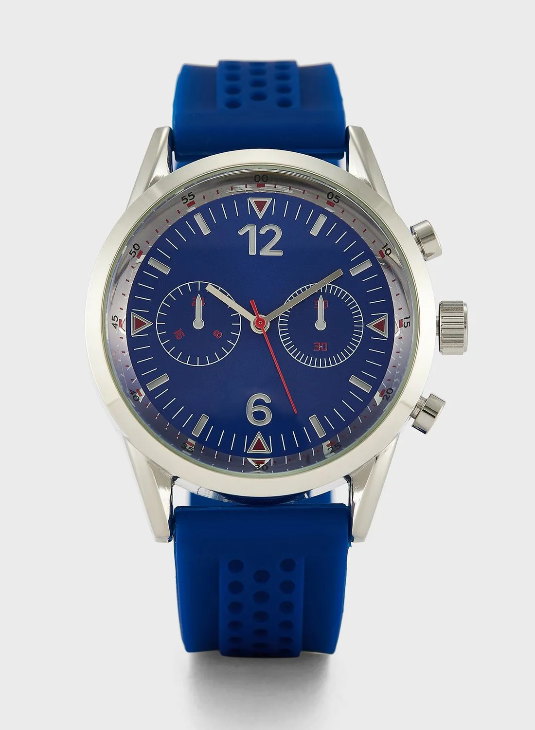 Robert Wood Sporty Silicon Strap Analogue Watch