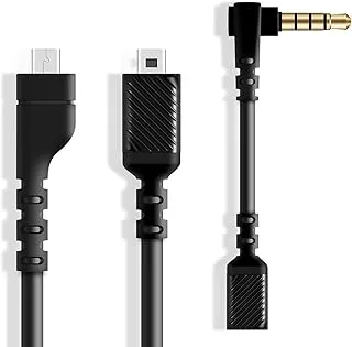 Replacement Audio Cable Compatible with SteelSeries Arctis 3, Arctis 5, Arctis 7, Arctis Pro(Male to Male)