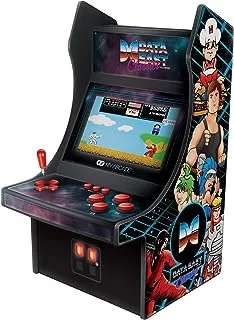 My Arcade Data East Classics Mini Player - 10 Inch Mini Arcade Machine Cabinet - 35 Retro Games Included - Heavy Barrel, Caveman Ninja, And More - Licensed Collectible