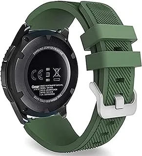 حزام بديل Moninsta متوافق مع Huawei Watch GT2 Pro/GT 2e/GT GT2 GT3 46 ملم/ساعة 3 Pro 48 ملم حزام سيليكون 22 ملم متوافق مع ساعة هواوي 3 45 ملم