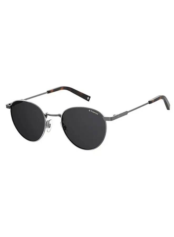 Polaroid Men's Oval Frame Sunglasses - Lens Size: 49 mm