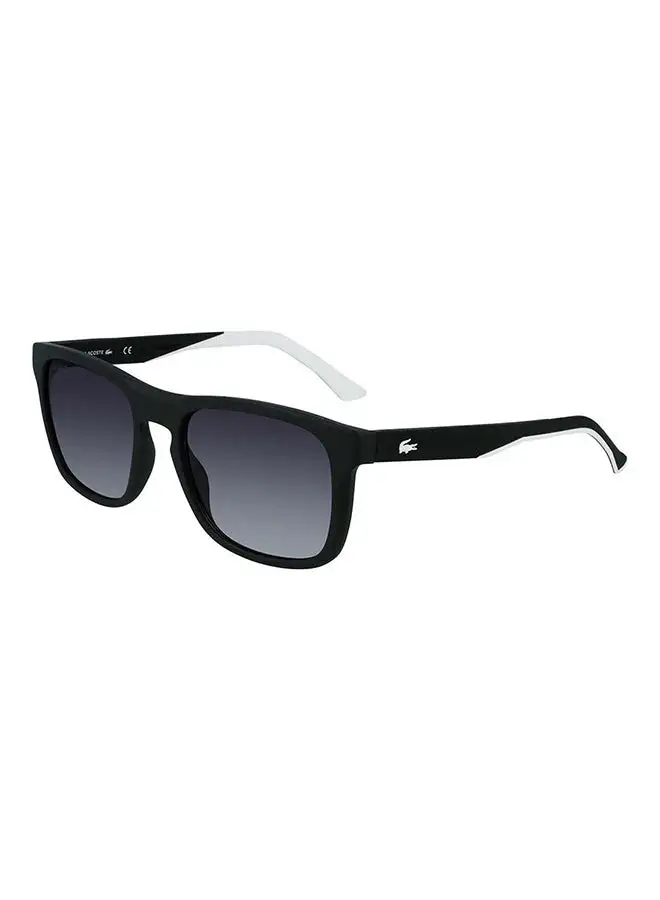 LACOSTE Men's Full Rim Bio Injected Modified Rectangle Sunglasses  L956S-002-5519
