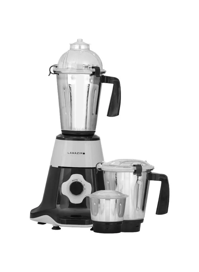 LAWAZIM Mixer Grinder 3 in 1 850W With 3 Jars - Made in India
