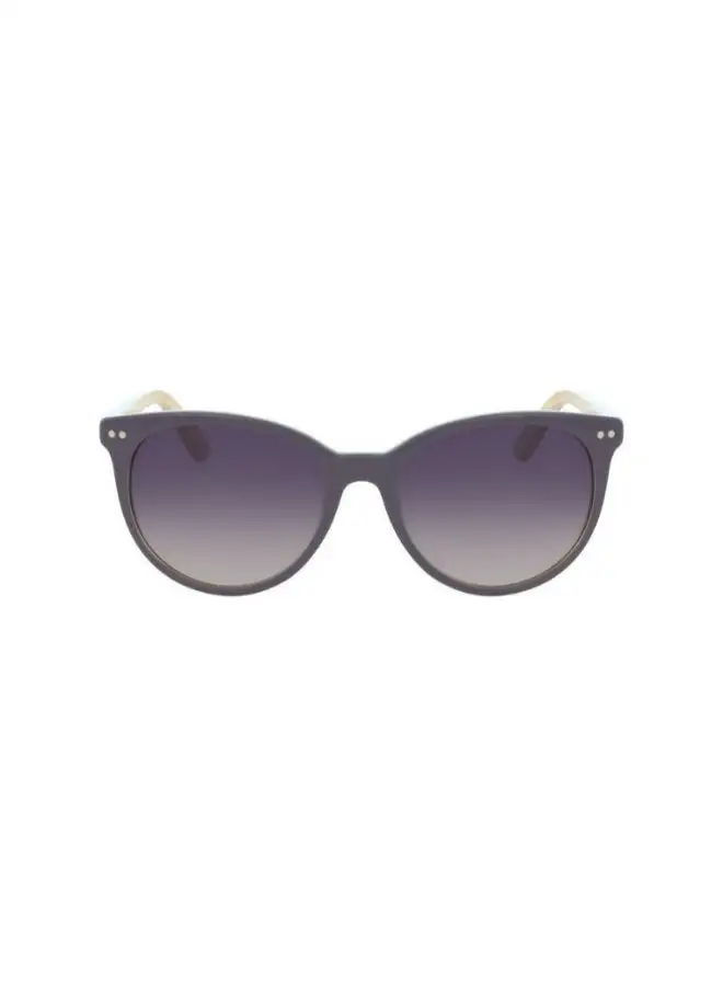 CALVIN KLEIN Women's Full Rimmed Round Frame Sunglasses - Lens Size: 55 mm