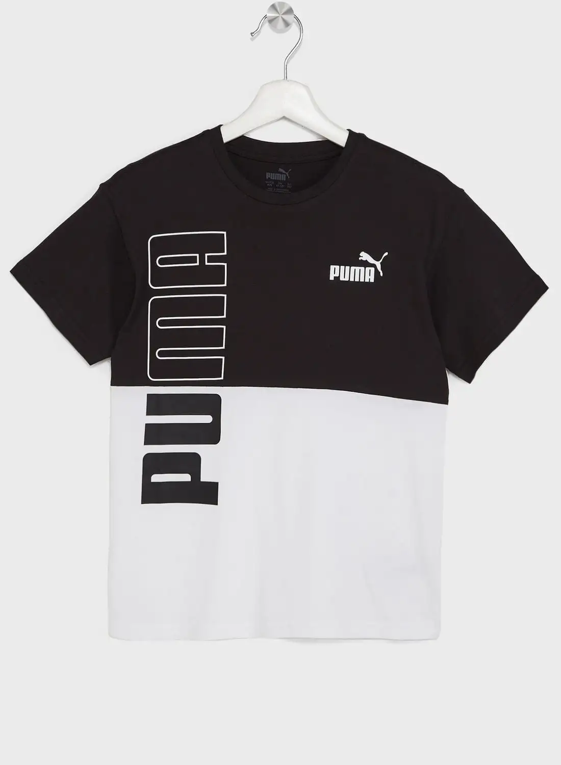 PUMA Kids Power Colorblock T-Shirt