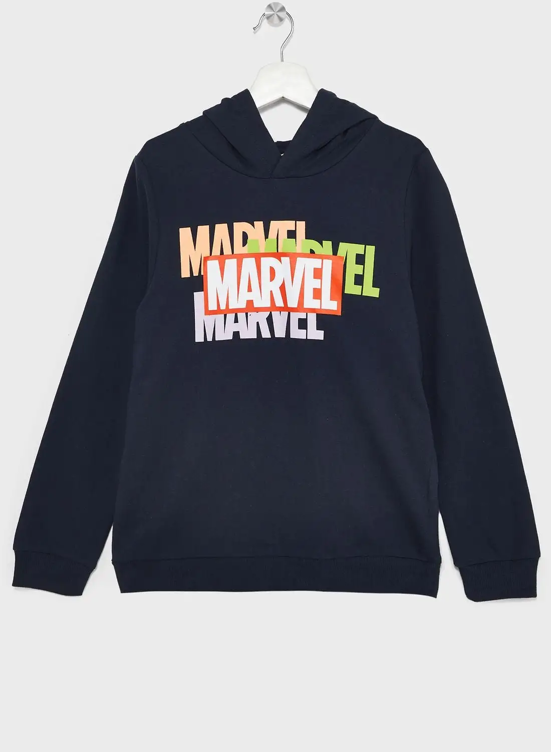 NAME IT Kids Marvel Logo Hoodie
