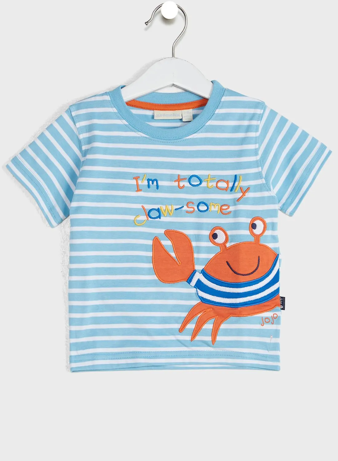 JoJo Maman Bebe Kids Crab Print T-Shirt
