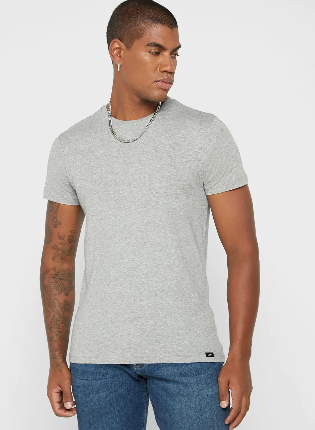 LEE 2 Pack Essential Crew Neck T-Shirt